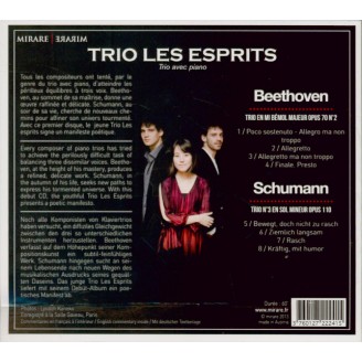 BEETHOVEN - Trio Les Esprit - Trio avec piano op.70 n°2..